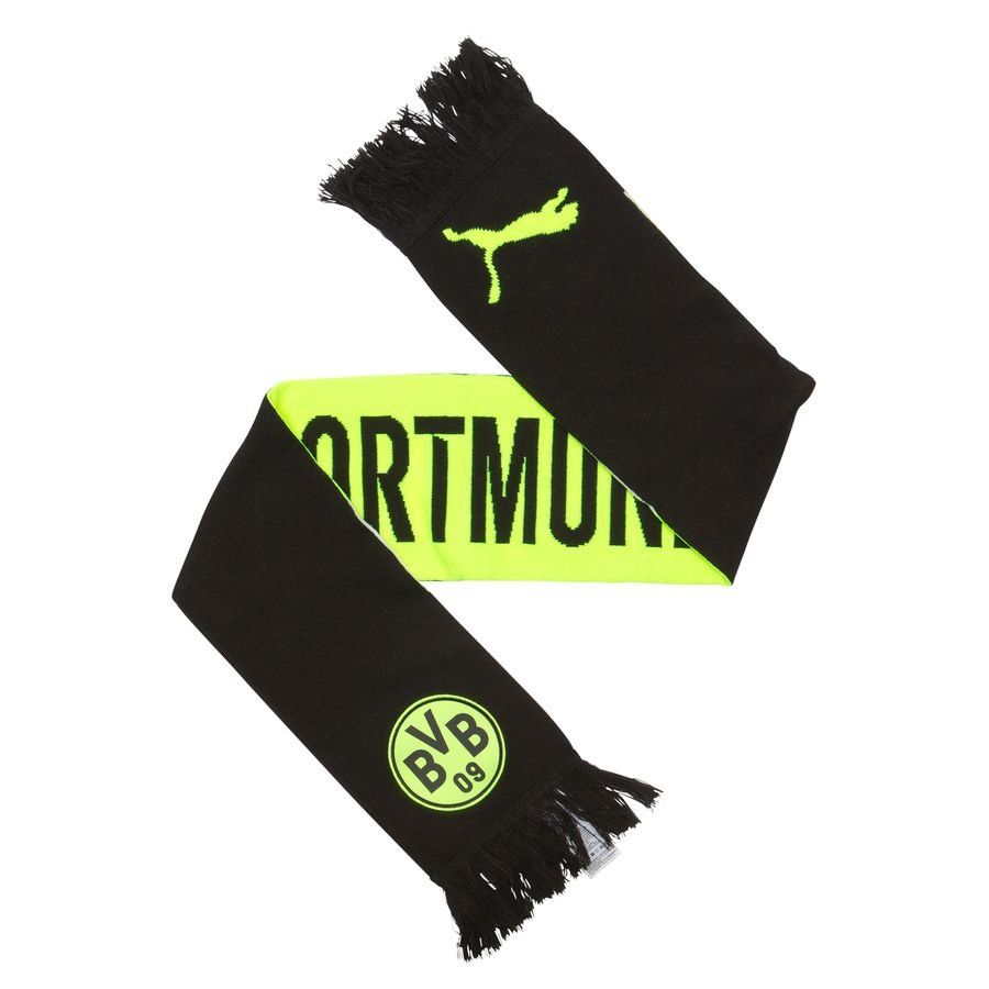 Dortmund Scarf Essentials - PUMA Black/Yellow Alert - Men's-SoccerKits Hub | Buy Soccer Jerseys Online